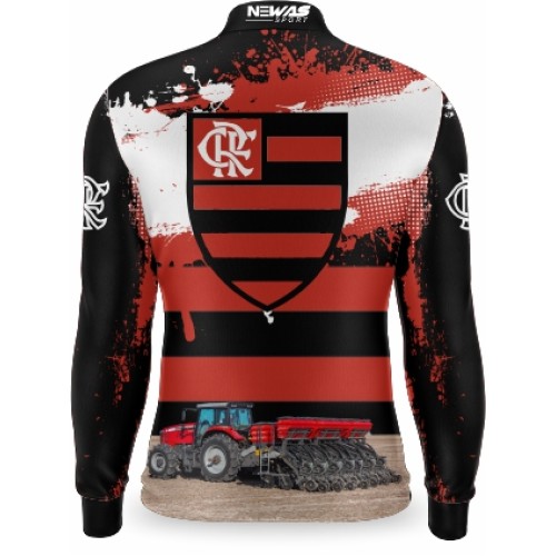 Camisa Agro Newas Flamengo com UV50+