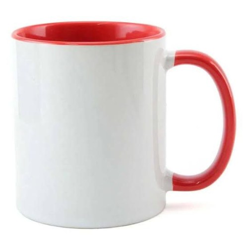 Caneca Alça e Interior Colorida 325ml Personalize