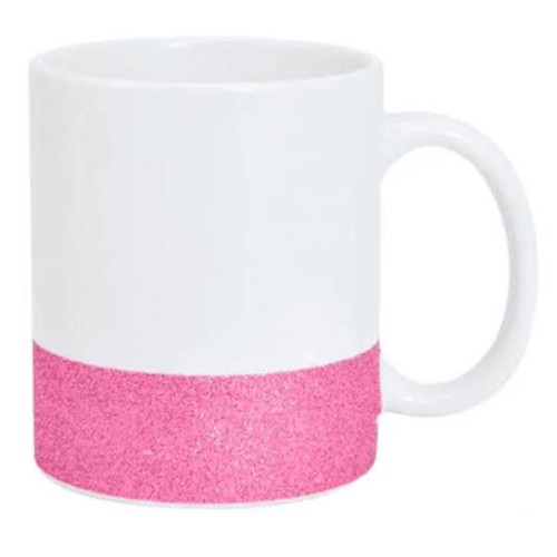 Caneca Glitter na Base 325ml Personalize 