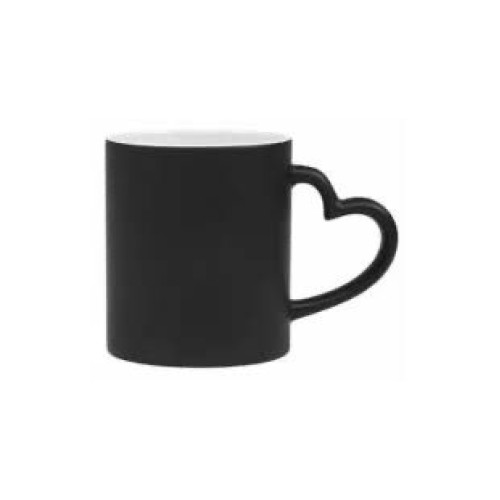 Caneca Mágica Alça Coração 325ml Personalize