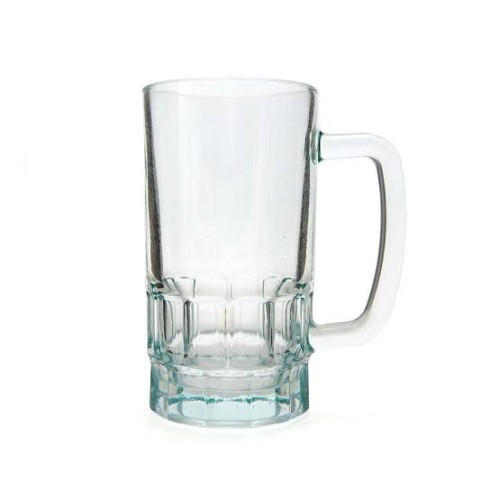 Canecão Chopp Detalhe na Base Vidro Cristal 550ml Personalize 