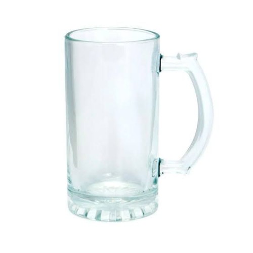 Canecão Chopp Vidro Cristal 475ml Personalize 